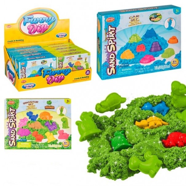 Arena mágica con moldes 30 gr.