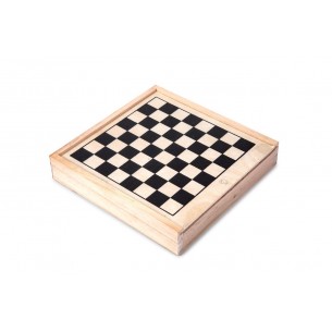 Juego del ajedrez de madera