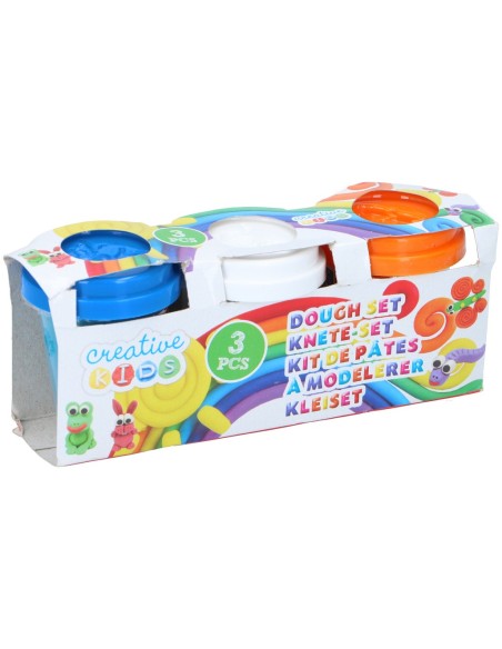 Pots de plastilina - 3 x 55 gr.