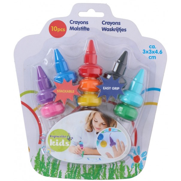 Ceras para pintar con los dedos