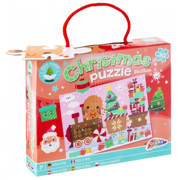 Puzle navideño de 30 piezas