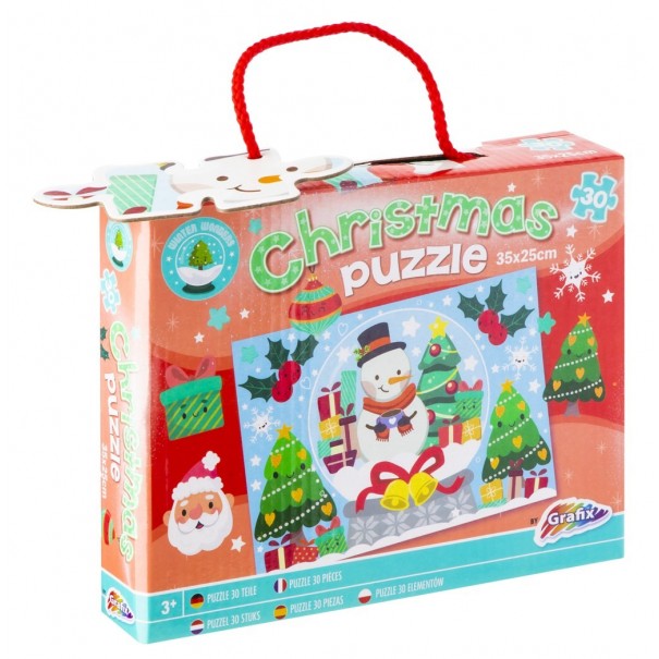Puzle navideño de 30 piezas