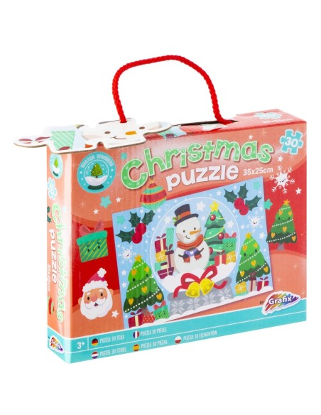 Puzle navideño de 30 piezas