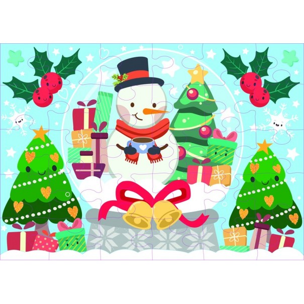 Puzle navideño de 30 piezas