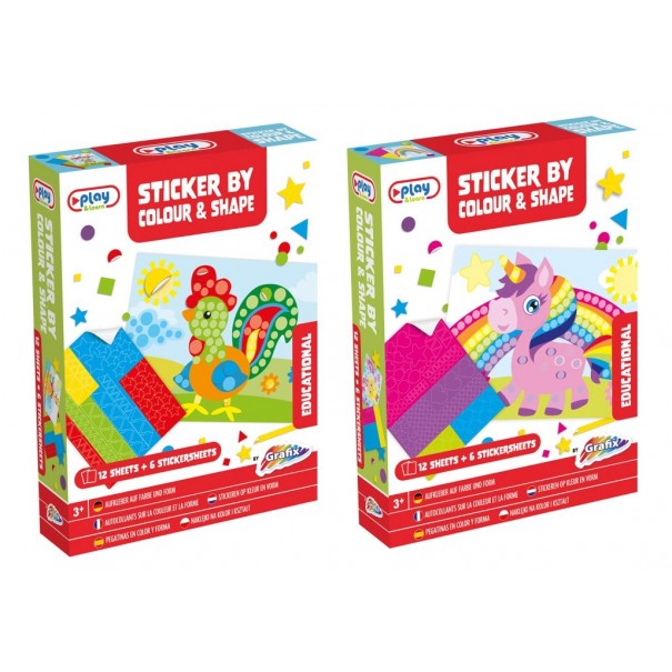 Stickers de colors i formes