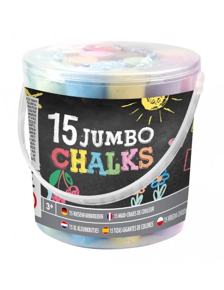 Tizas gigantes - 15 uds.