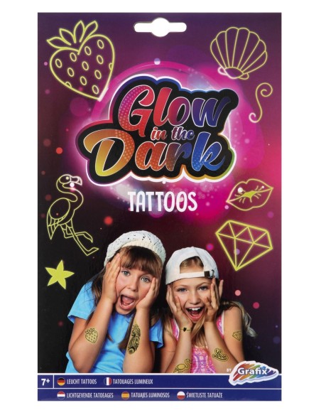 Tatuatges temporals infantils - Brillen a la foscor