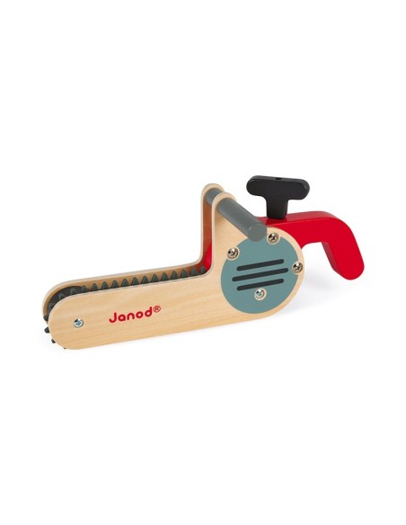 Motosierra de madera de juguete