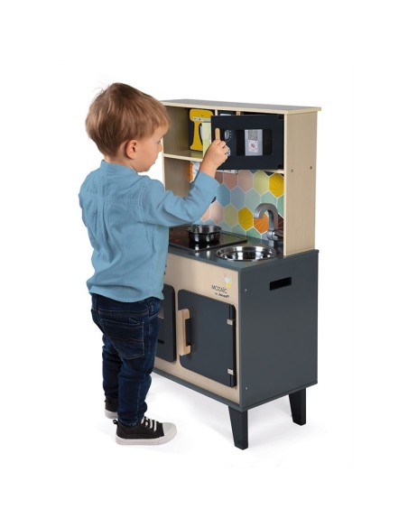 Cocina de madera Mozaïc