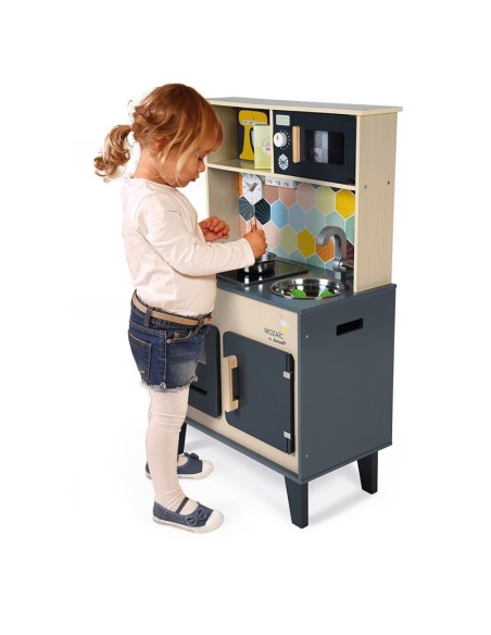 Cocina de madera Mozaïc