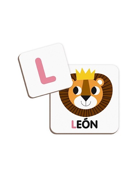 Alfabet magnètic en castellà