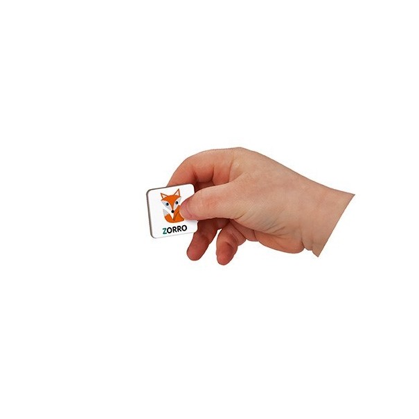 Alfabet magnètic en castellà