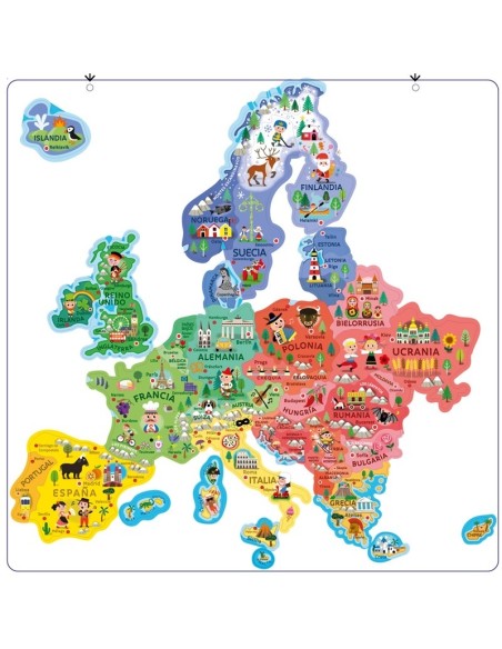 Mapa magnètic d'Europa