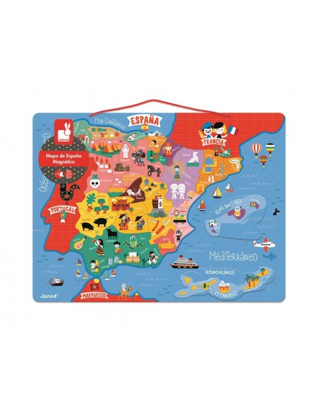 Puzle magnético Atlas Mundial