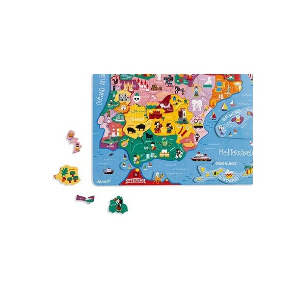 Puzle magnètic Atles Mundial