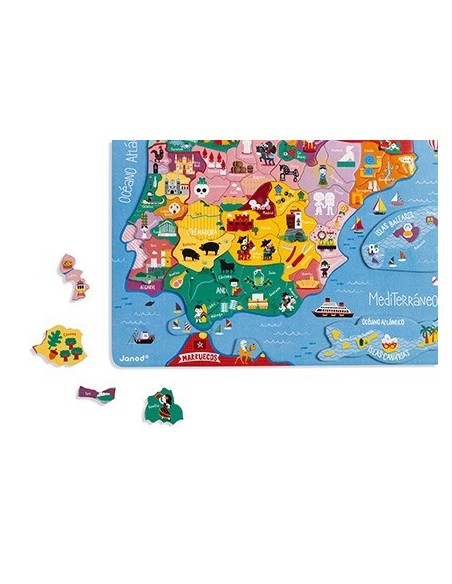 Puzle magnètic Atles Mundial