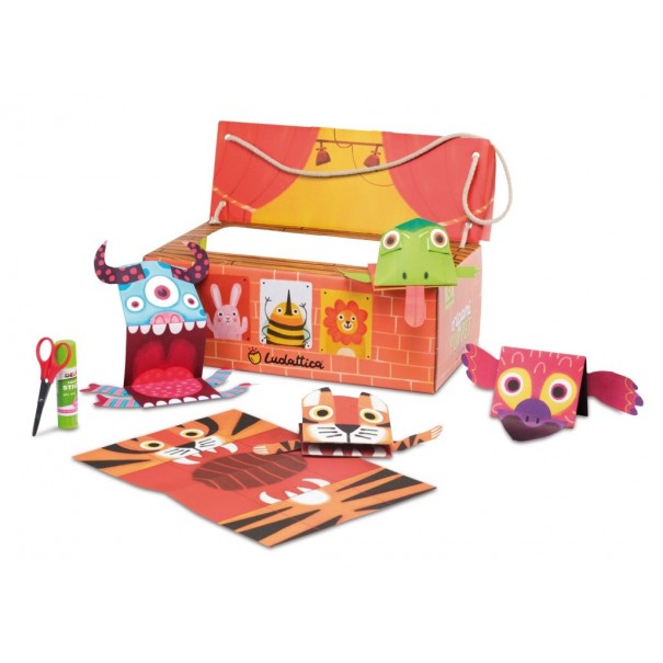 Teatre de titelles de origami