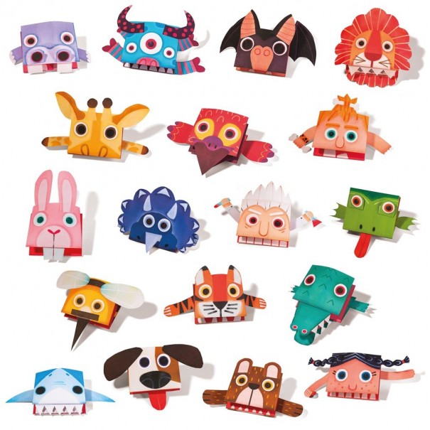 Teatro de marionetas de origami