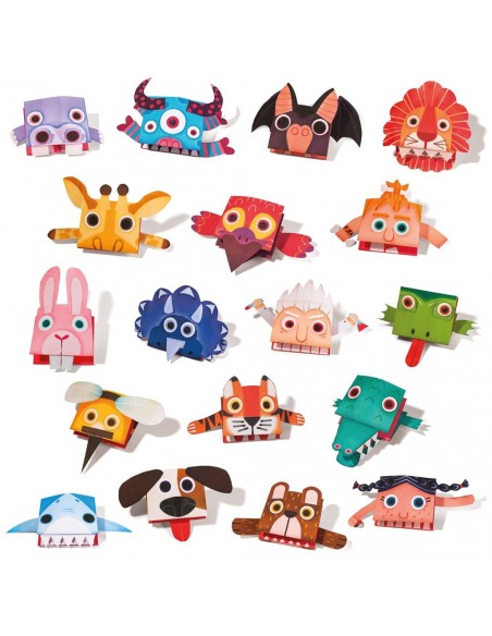 Teatro de marionetas de origami