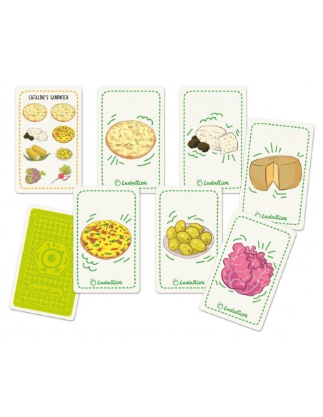 Sandwich time - Joc de cartes