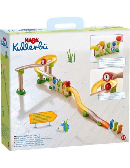 Kullerbü - Circuito rally de números y colores