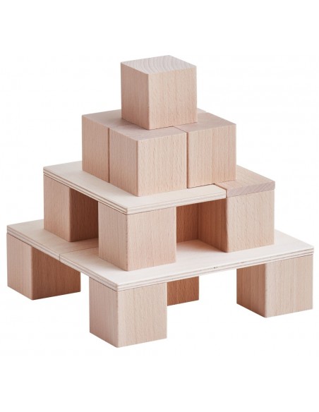 Blocs de construcció amb sistema Clever-Up! - 46 pcs.