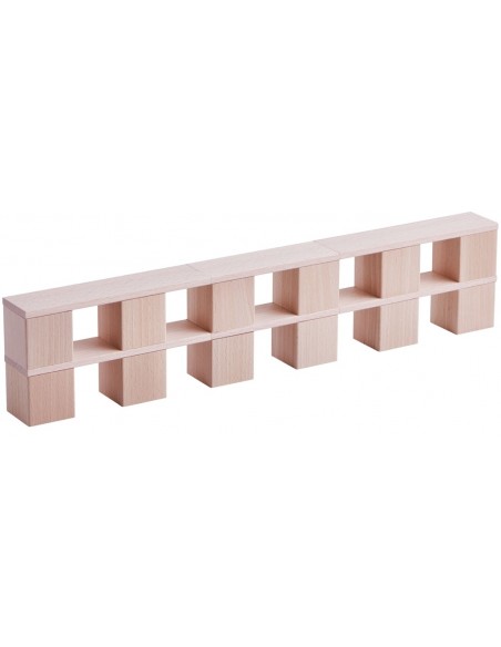 Blocs de construcció amb sistema Clever-Up! - 66 pcs.