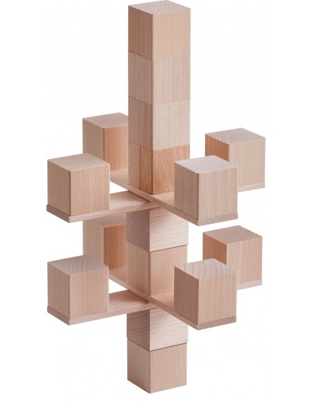 Bloques de construcción con sistema Clever-Up! - 66 pzs.