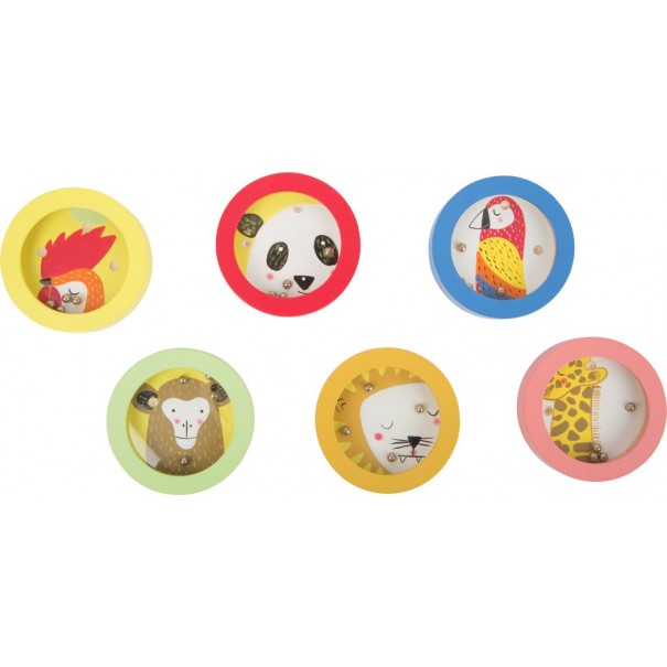 Mini laberint de fusta