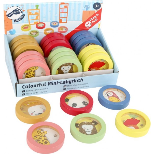 Mini laberint de fusta