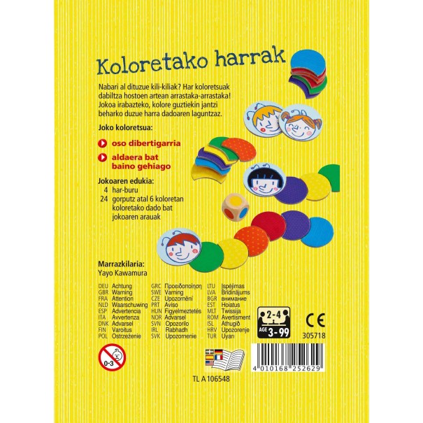 Eruga de colors - Euskera