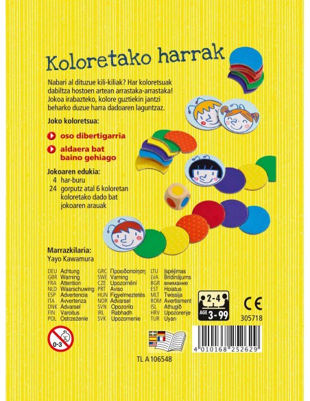 Eruga de colors - Euskera