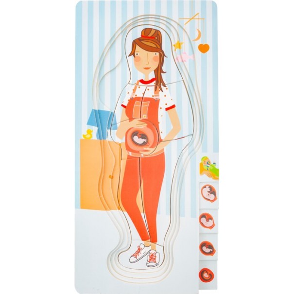 Les etapes de l'embaràs - Puzle infantil