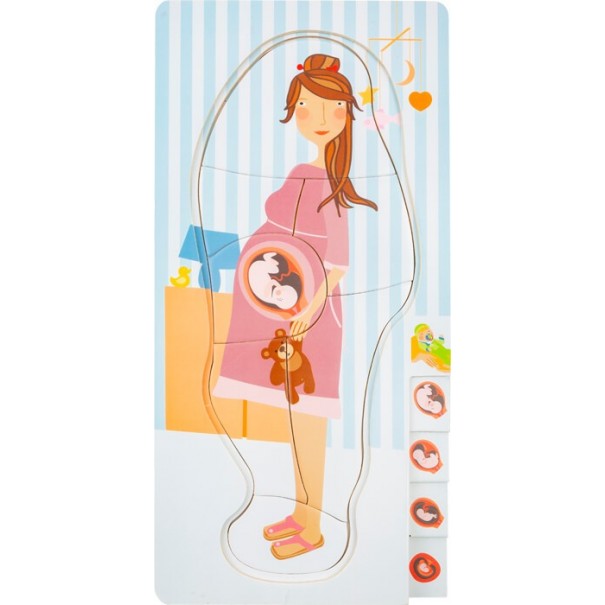 Les etapes de l'embaràs - Puzle infantil