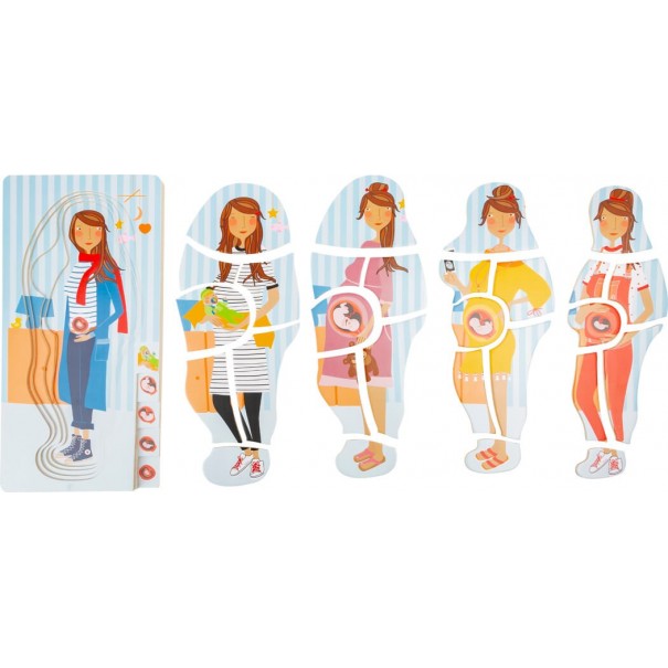 Les etapes de l'embaràs - Puzle infantil