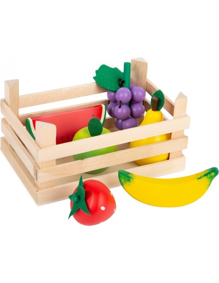 Caja de frutas de madera