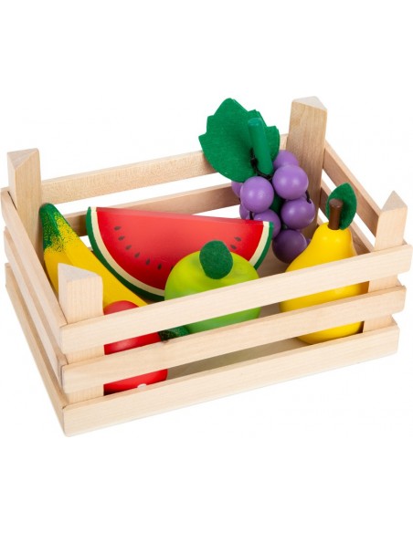 Caja de frutas de madera