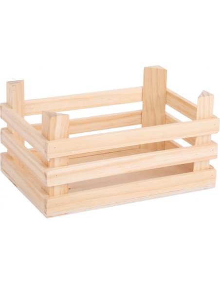 Caja de frutas de madera