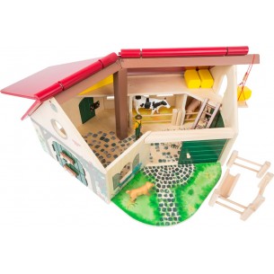 Granja de fusta amb accessoris 2