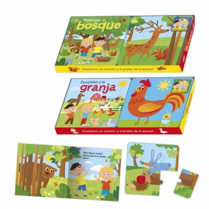 Libro infantil con puzles
