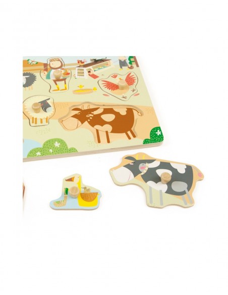 Encaje de la granja - 7 pzs.