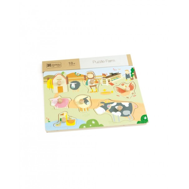 Encaje de la granja - 7 pzs.