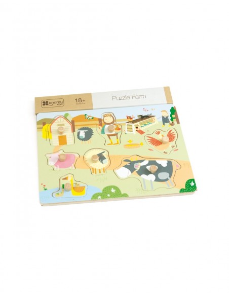 Encaje de la granja - 7 pzs.