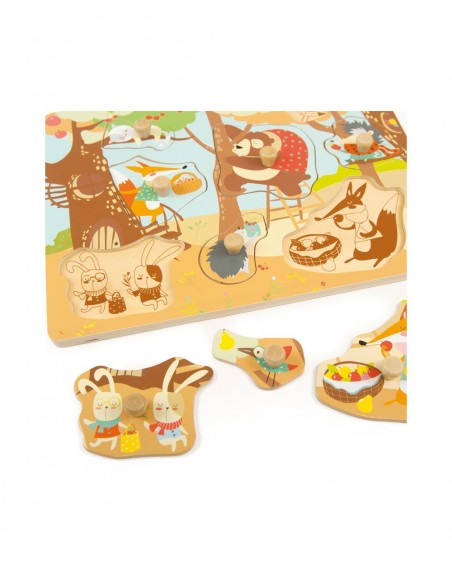 Encaje del bosque - 8 pzs.