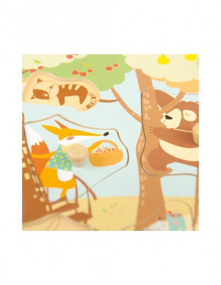 Encaje del bosque - 8 pzs.