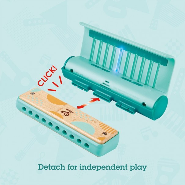 Aprèn a tocar l'harmònica amb llums