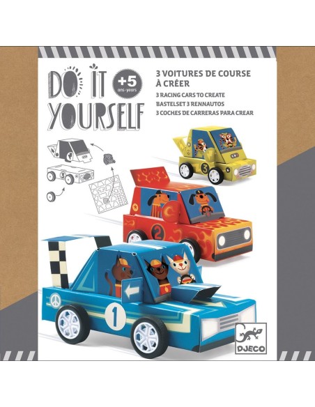 Manualidad DIY - Hacer coches de carreras