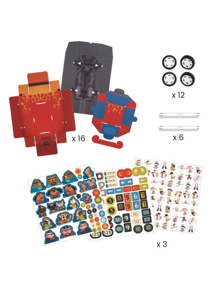 Manualidad DIY - Hacer coches de carreras