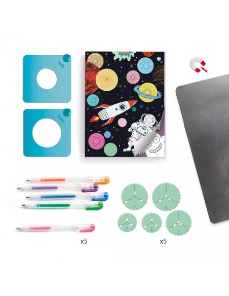 Pintar amb espirals - Bloc de 10 temes