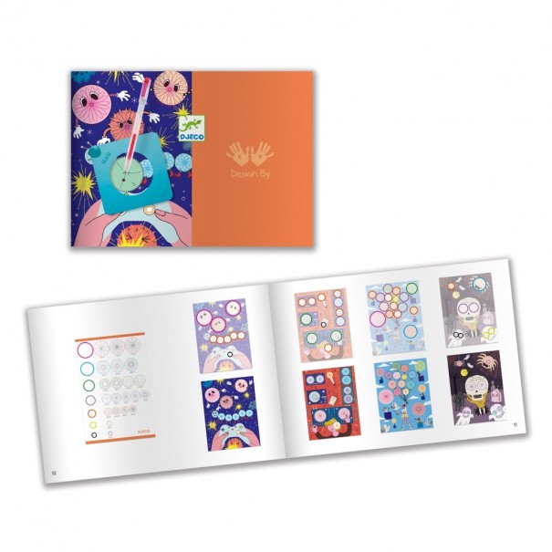 Pintar con espirales - Bloc de 10 temas